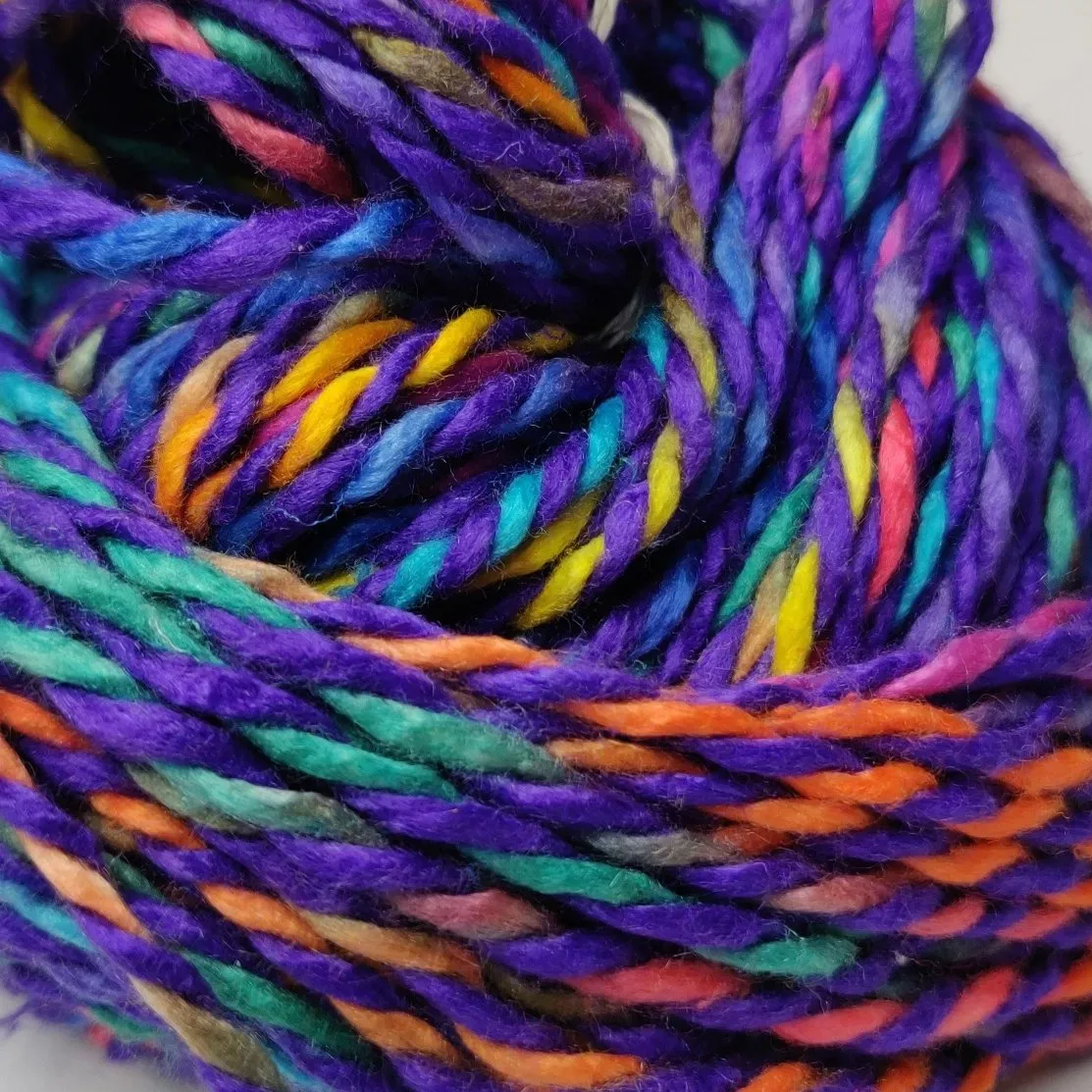 Candy Silk Yarn - Eggplant