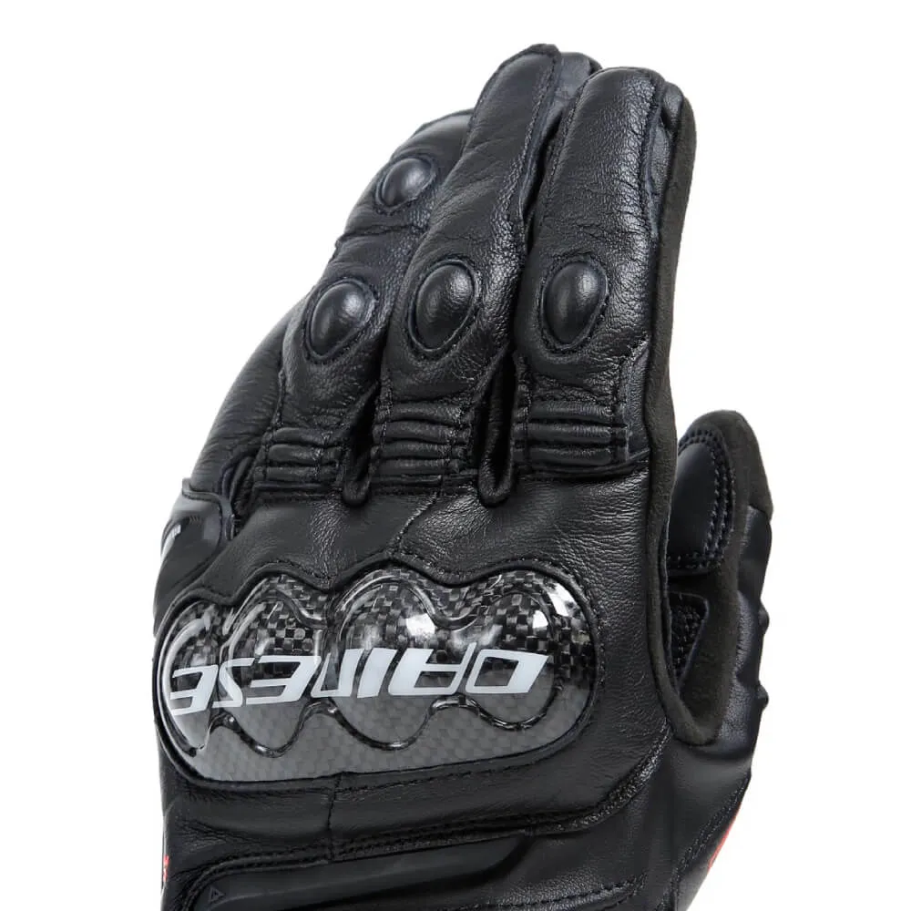 Dainese Carbon 4 Short Leather Gloves Black