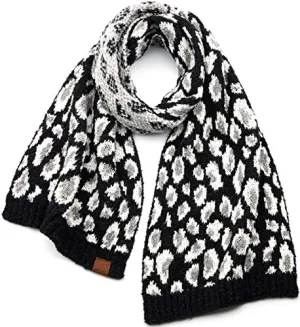 Leopard Print Scarf by Funky Junque