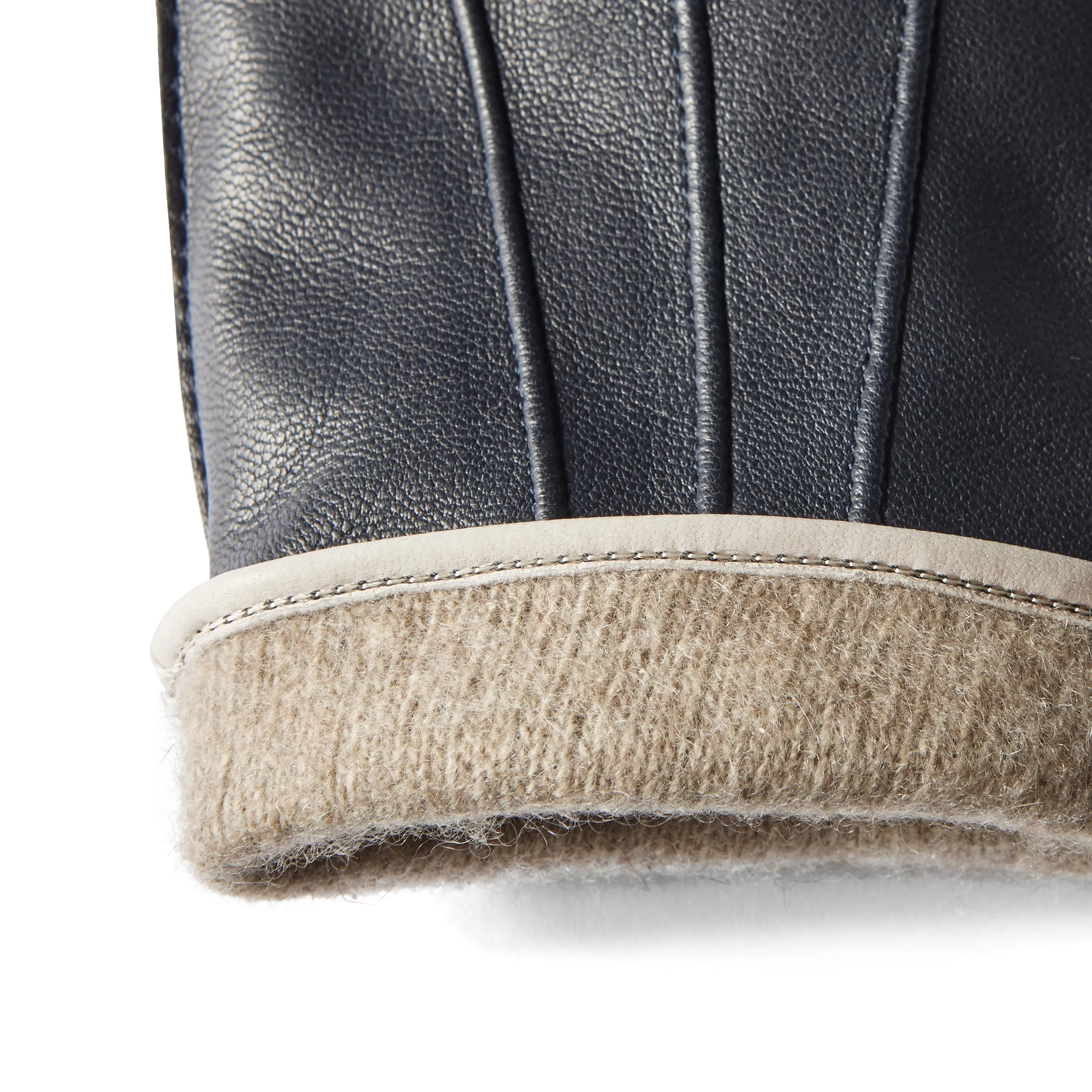 Nappa Touchscreen Leather in Mare Blue