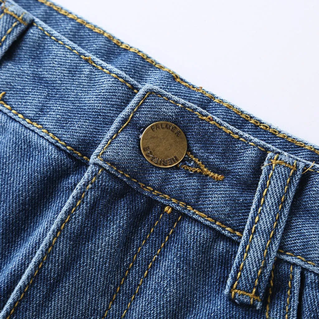 Plus Size Denim Skirt (4 Colors)