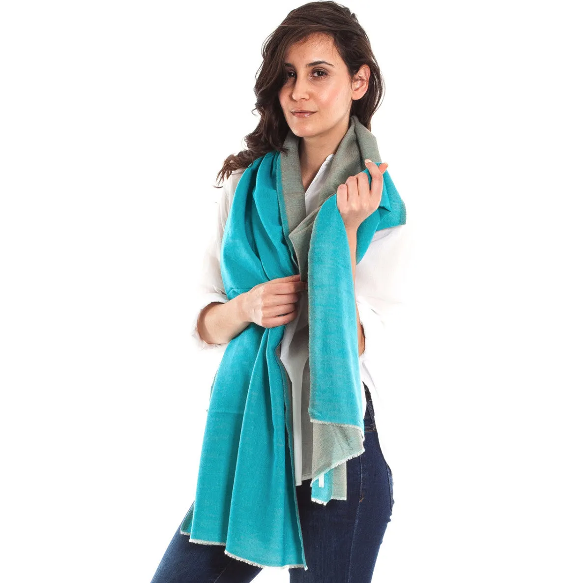 Reversible Wool Stole