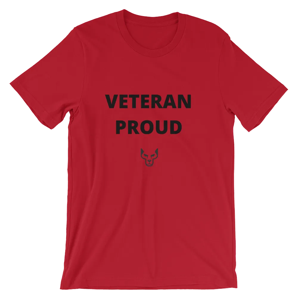 Short-Sleeve Unisex T-Shirt, Vet Proud